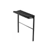 DEDRA N2000 Ławka cmentarna składana 72 cm do wbetonowania, ławka nagrobna, siedzisko
