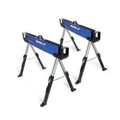 DEDRA N1103 Kobyłki składane regulowane 2 szt. 1180 kg/para, podpory stojaki robocze