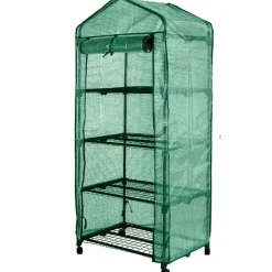 DEDRA N04721 Szklarnia ogrodowa regałowa miniszklarnia PE 69x49x160 cm balkon taras