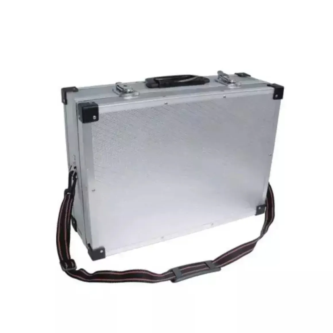 DEDRA N0001 walizka narzędziowa aluminiowa 460x325x150 srebrna, kuferek i skrzynka