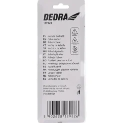 DEDRA 12P020 Nożyce obcinak do kabli miedzianych aluminiowych 10,5 mm 180 mm
