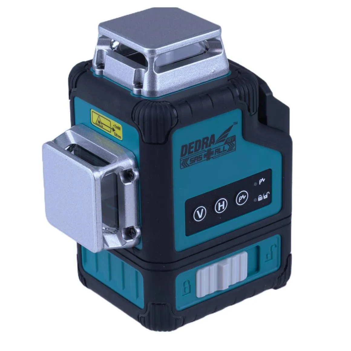 DEDRA SAS+ALL DED6910 Multilaser 3D poziomica laserowa zielony laser OSRAM niwelator