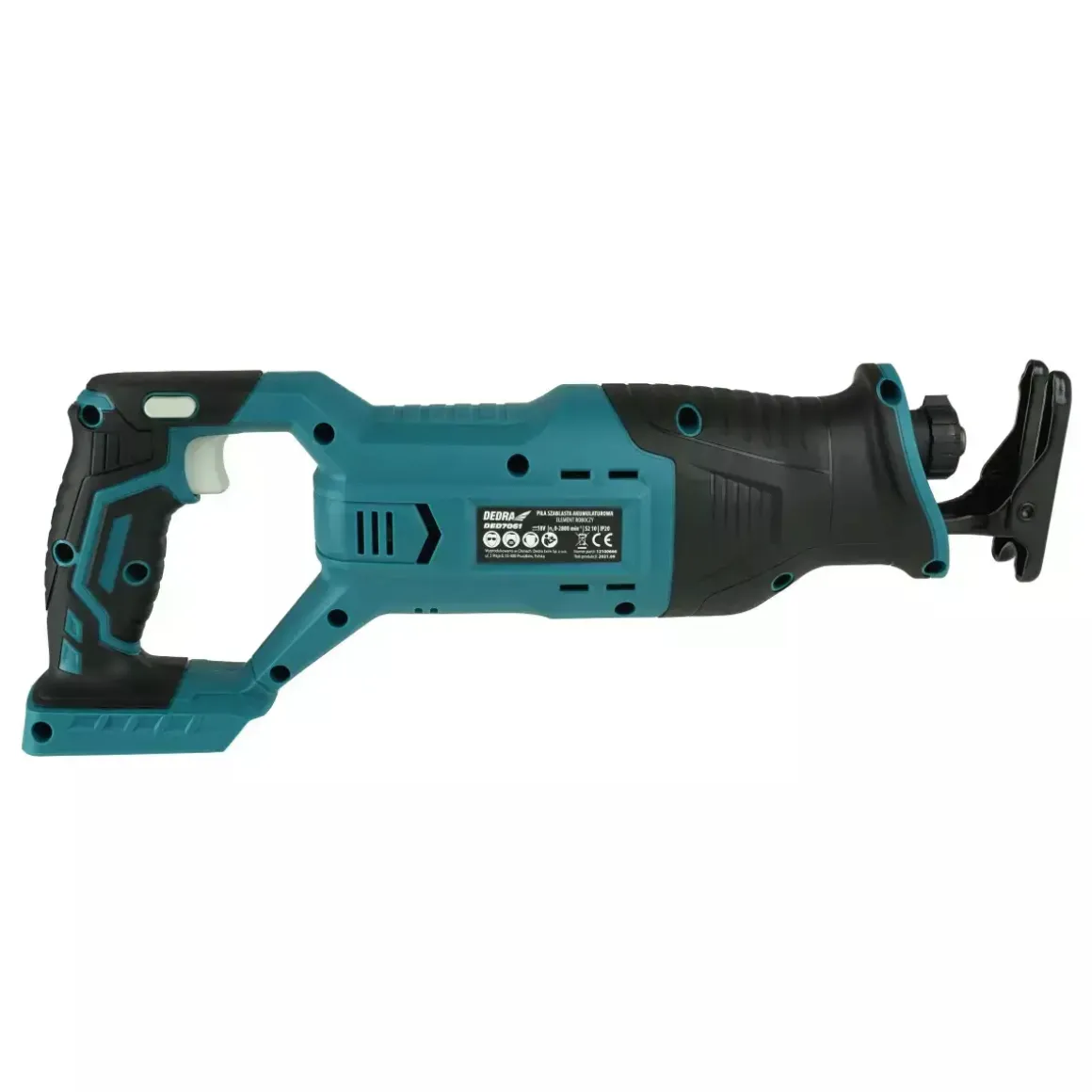 DEDRA SAS+ALL DED7061 piła szablasta lisi ogon 18V pilarka akumulatorowa drewno metal