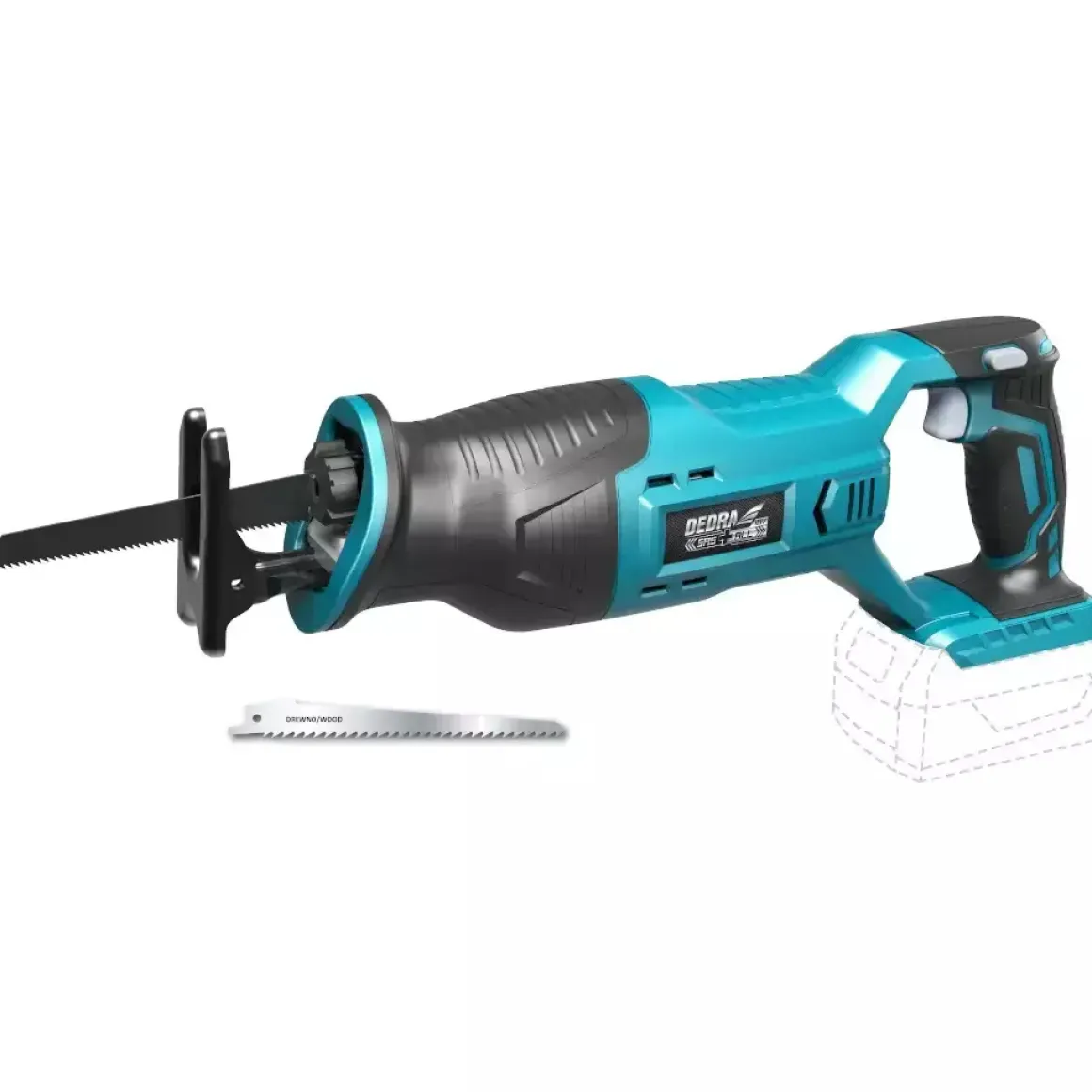 DEDRA SAS+ALL DED7061 piła szablasta lisi ogon 18V pilarka akumulatorowa drewno metal