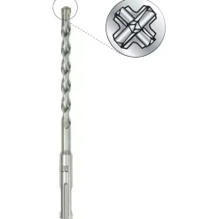 DEDRA WPQ1680 Wiertło SDS+ SDS Plus Quatro do betonu 16x800/740 mm HM widia cegła kamień