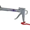 DEDRA 1201 Wyciskacz do silikonu wzmocniony, pistolet do tub i kartuszy 330 ml