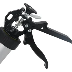 DEDRA 1201-10 Wyciskacz pistolet do silikonu, kleju i uszczelniaczy 300ml aluminium