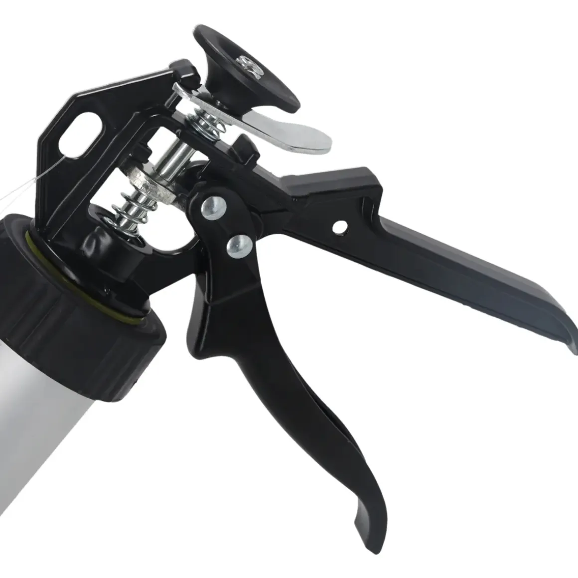 DEDRA 1201-10 Wyciskacz pistolet do silikonu, kleju i uszczelniaczy 300ml aluminium