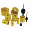 DEDRA 08WZ03 Zestaw otwornic bimetalowych HSS koronki 20-73 mm do metalu drewna 10 szt