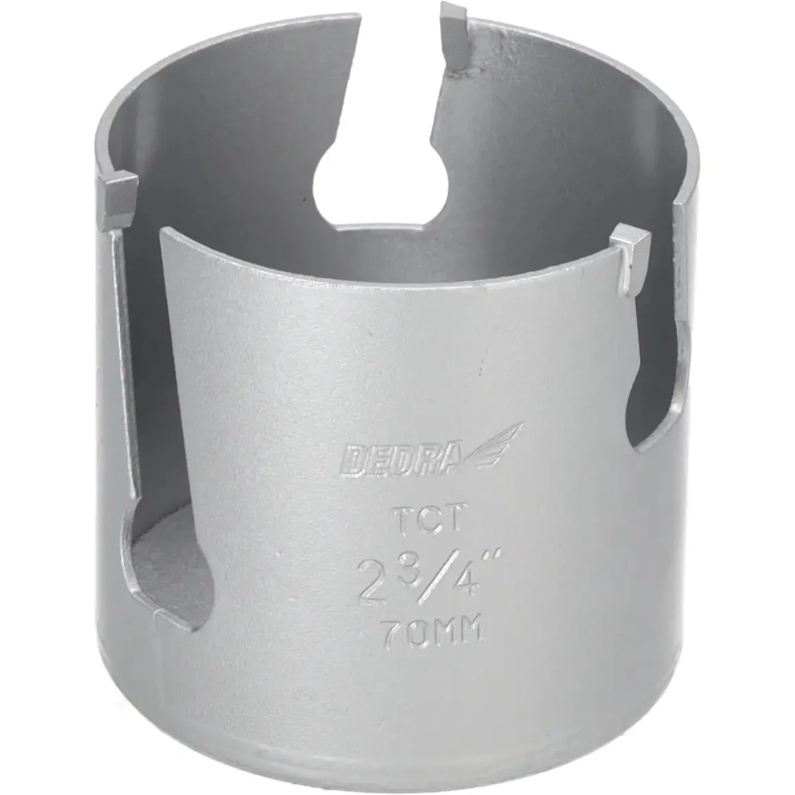 DEDRA 08X070 Otwornica TCT 70mm 5/8'' widiowa uniwersalna koronka do drewna metalu PCV