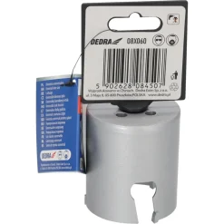 DEDRA 08X060 Otwornica TCT widiowa HM 60 mm 5/8'' uniwersalna do drewna metalu PCV