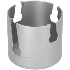 DEDRA 08X076 Otwornica TCT widiowa uniwersalna 76 mm 5/8'' koronka HM do drewna metalu PCV