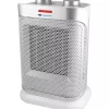 DESCON DA-T184CS Termowentylator ceramiczny 1500W oscylacja, farelka grzejnik PTC biało-srebrny