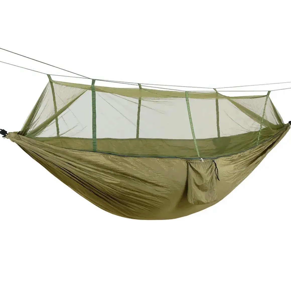 Ewimax N1036 Hamak turystyczny ogrodowy 270x140 cm z moskitierą biwakowy survival
