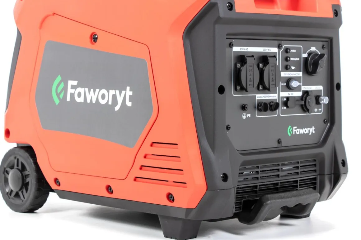 FAWORYT GI4000 AGREGAT GENERATOR AGREGAT INWERTEROWY PRĄDOTWÓRCZY 230V 4kW 4000W