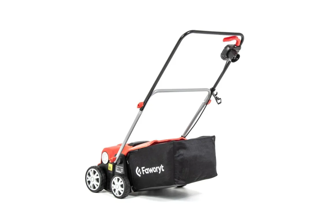 FAWORYT KCW1634 2W1 WERTYKULATOR DO TRAWY AREATOR 2w1 AERATOR + 2 WAŁKI 1600W / 34cm