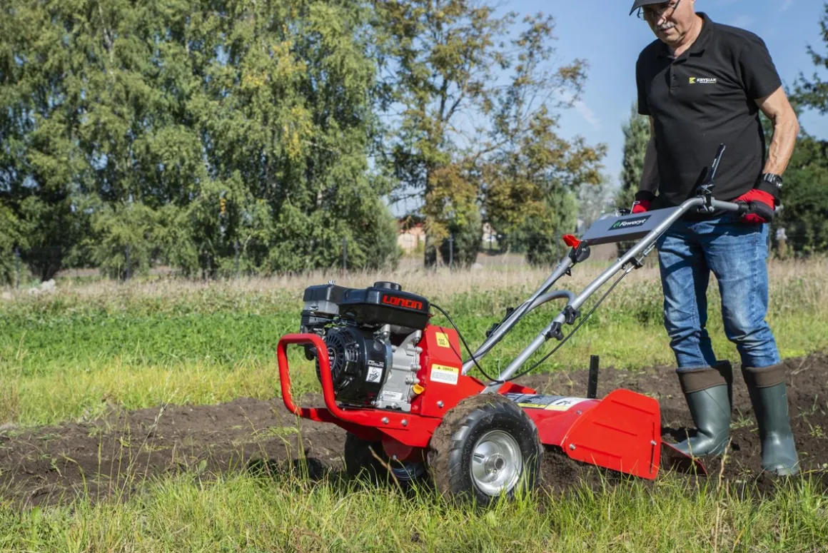 FAWORYT SHT48F-196L GLEBOGRYZARKA SPALINOWA KULTYWATOR DZIK Z NAPĘDEM WSPÓŁBIEŻNA 6,5KM 48cm