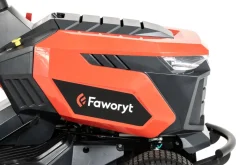 FAWORYT TR102 HV MOCNY TRAKTOR OGRODOWY TRAKTOREK DO TRAWY Z TYLNYM WYRZUTEM KOSIARKA SAMOJEZDNA SPALINOWA DO TRAWY HYDROSTAT 102cm / 17KM