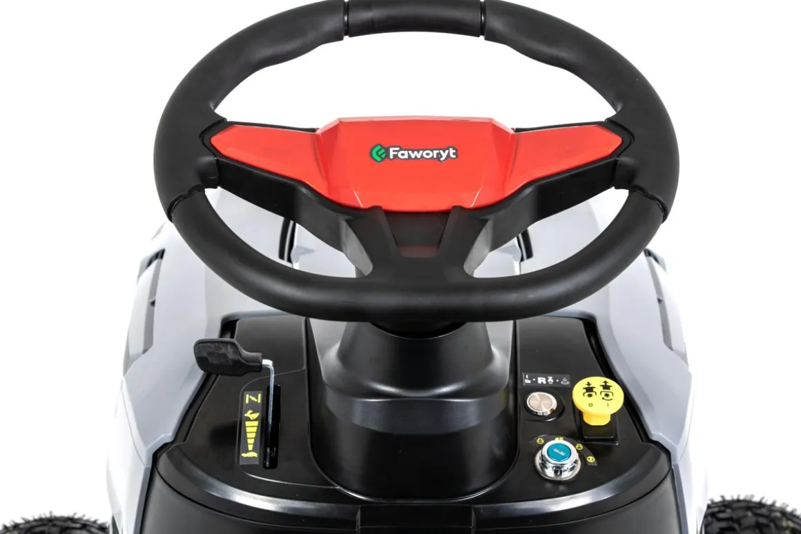 FAWORYT TT102H452 TRAKTOR TRAKTOREK OGRODOWY DO TRAWY Z TYLNYM WYRZUTEM KOSIARKA SAMOJEZDNA SPALINOWA DO TRAWY HYDROSTAT 102cm