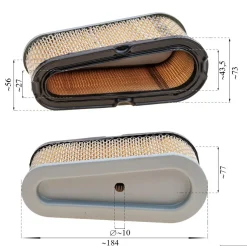 Filtr powietrza B&S łezka 12-12.5HP Model 28 dolnozaworowy / YT150 8R01-08