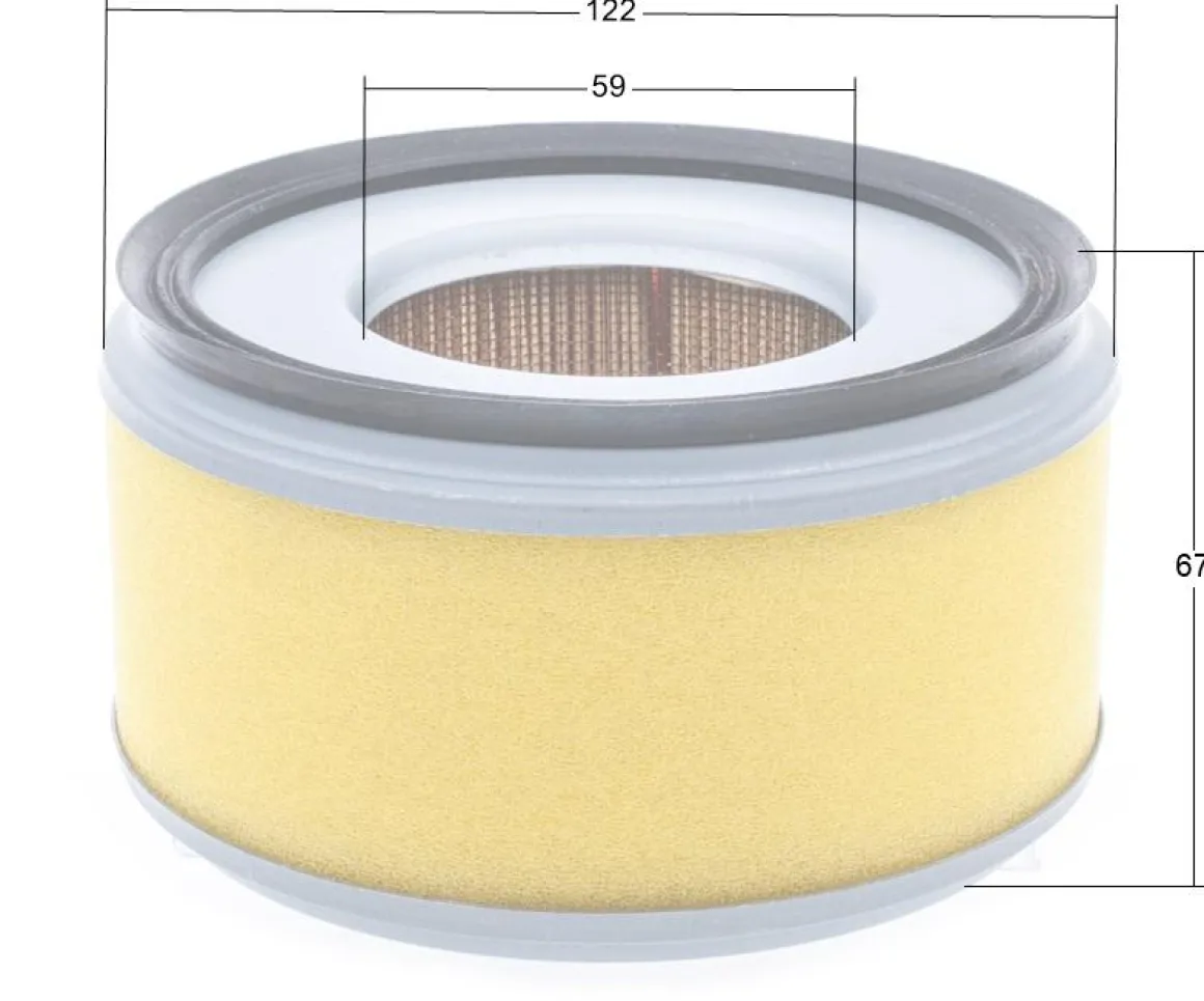 Filtr powietrza Honda G410D Diesel 8R02-21