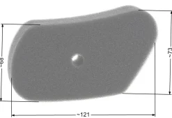 Filtr powietrza Honda HR173 8R03-19