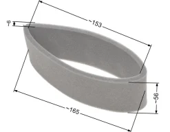 Filtr powietrza Kawasaki 14 HP wstępny 8R03-14