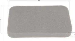 Filtr powietrza Loncin gąbka LC6500(D)-AS LC8000(D)-AS CZĘŚĆ ORYGINALNA