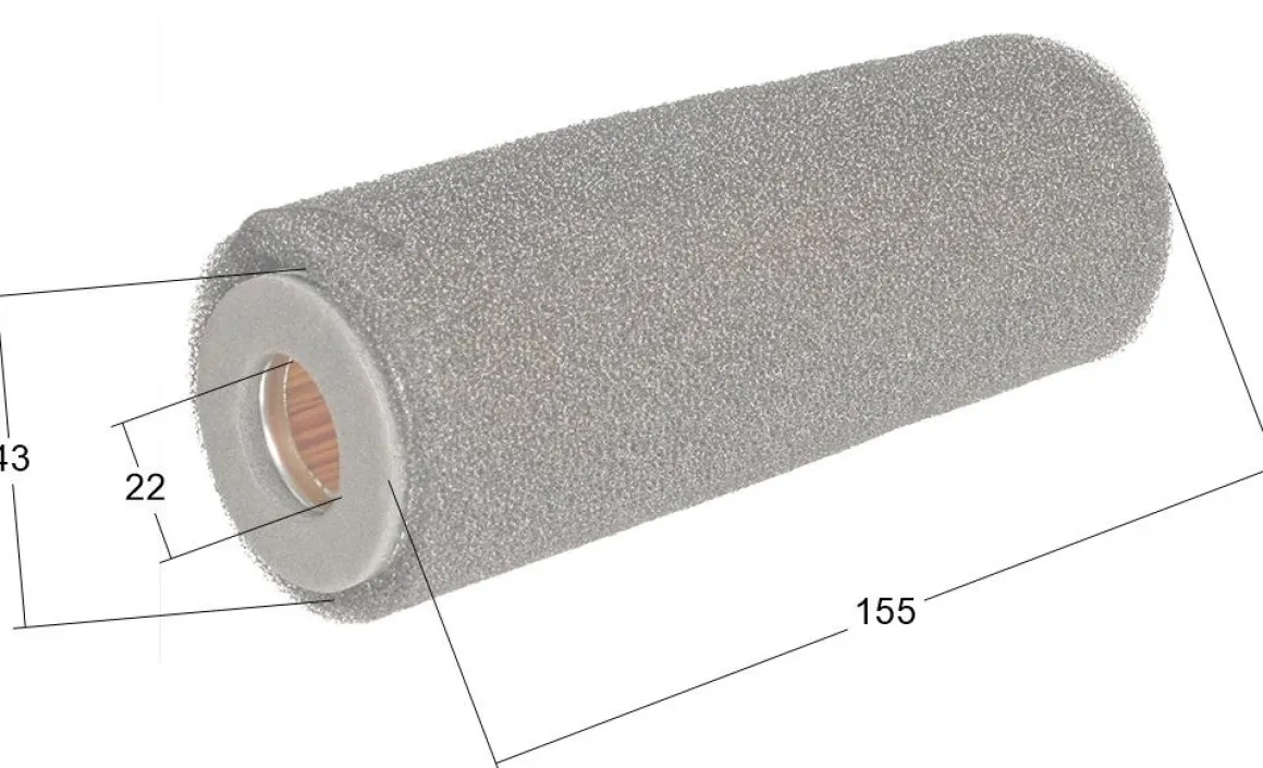 Filtr powietrza Loncin LC168F-2H CZĘŚĆ ORYGINALNA 180100071-0001