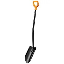 Fiskars Szpadel Ostry Solid™+ XL 1067517, długi trzonek do ciężkiej gleby