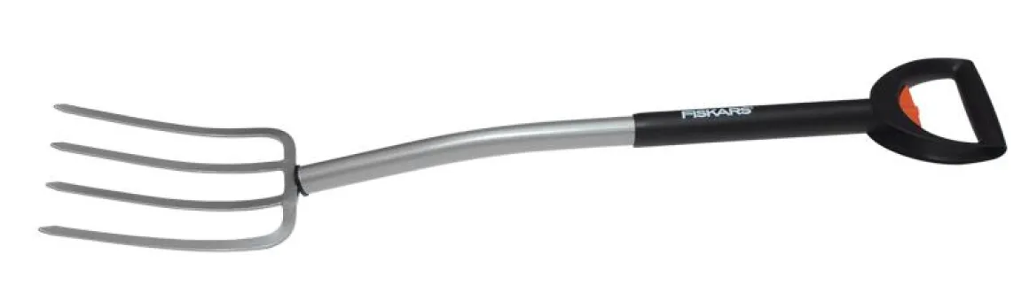 Fiskars Widły do kopania teleskopowe SmartFit™ 1000630 – regulowane widły ogrodowe