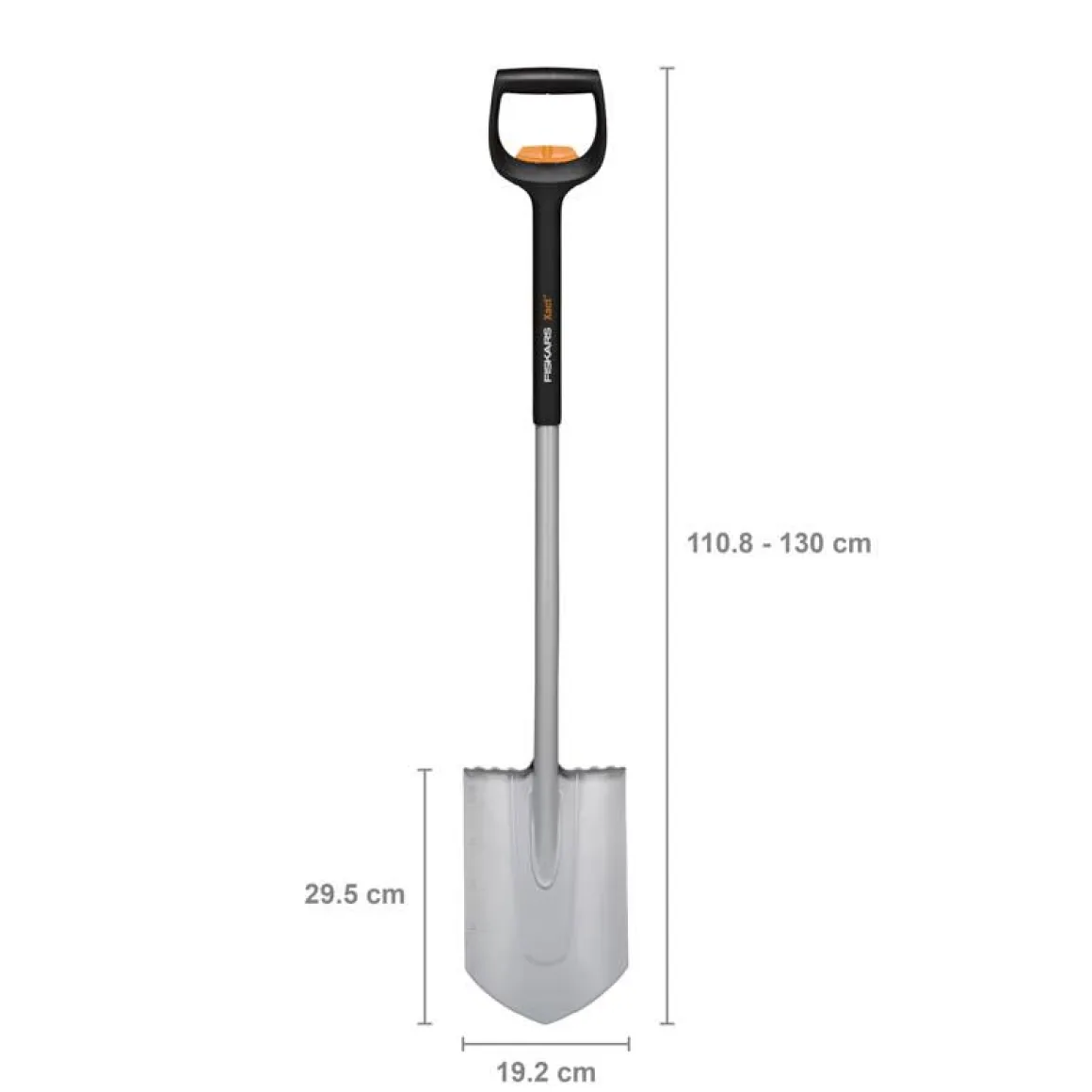 FISKARS Xact 1066732 łopata szpadel teleskopowy ostry do twardej ziemi