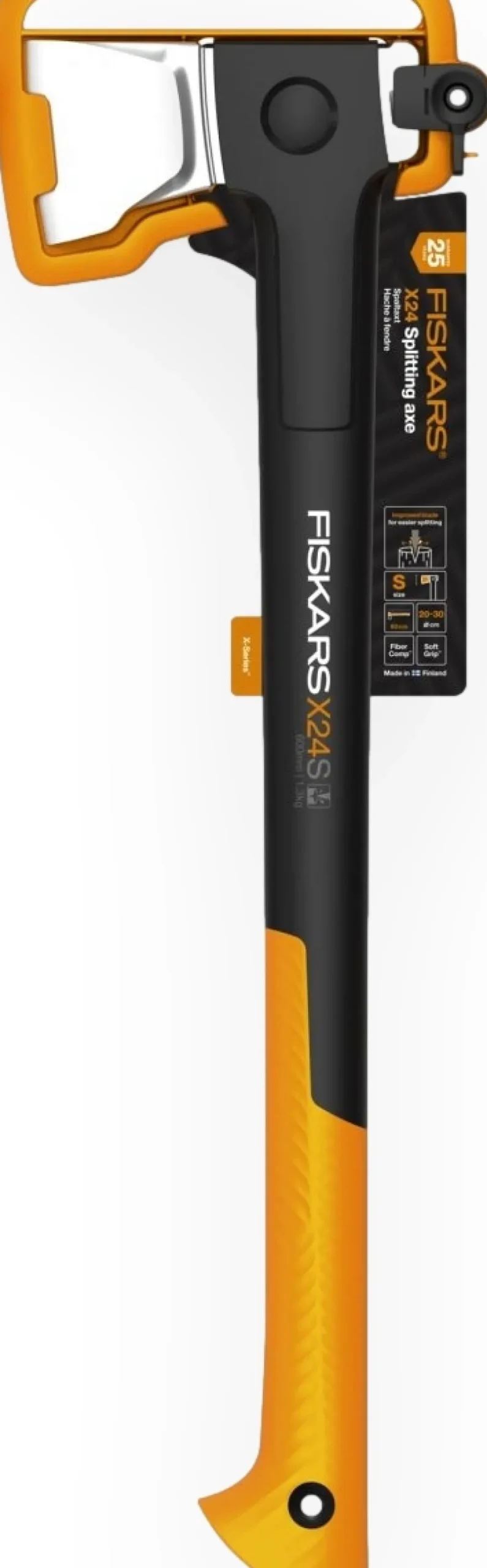 FISKARS X24 SIEKIERA ROZŁUPUJĄCA DO DREWNA Fiskars X24-M 1069106A - OFICJALNY DYSTRYBUTOR - AUTORYZOWANY DEALER FISKARS