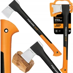 FISKARS X17 SIEKIERA ROZŁUPUJĄCA DO DREWNA Fiskars X17 M 1015641 - OFICJALNY DYSTRYBUTOR - AUTORYZOWANY DEALER FISKARS