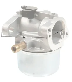 Gaźnik B&S Model 12D800-123K00 RO20808