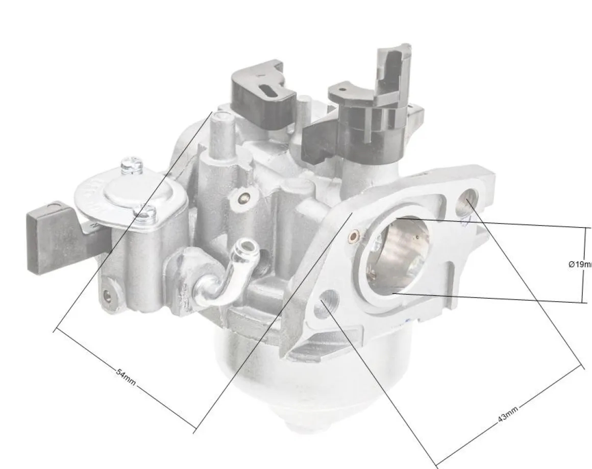 Gaźnik Loncin G200F zamiatarka ZM02 ZM04 ZM06 CZĘŚĆ ORYGINALNA 170021087-0001