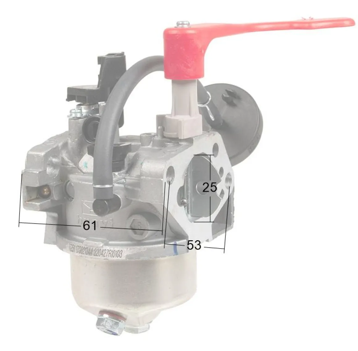 Gaźnik Loncin LC185FDS zam.170020722-T251 CZĘŚĆ ORYGINALNA 170021344-0001