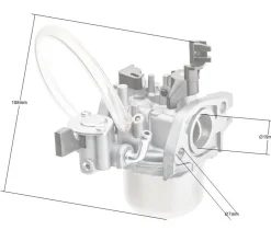 Gaźnik Loncin LC168F-2H CZĘŚĆ ORYGINALNA 170021094-0001