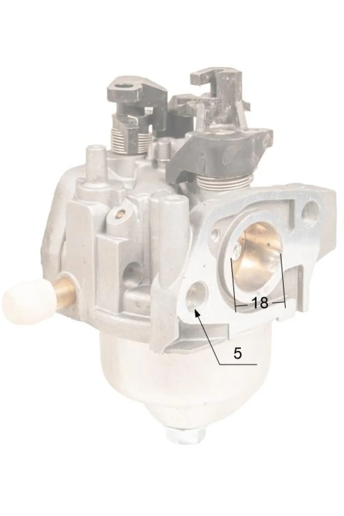 Gaźnik Loncin LC1P65FA CZĘŚĆ ORYGINALNA 170022107-0001