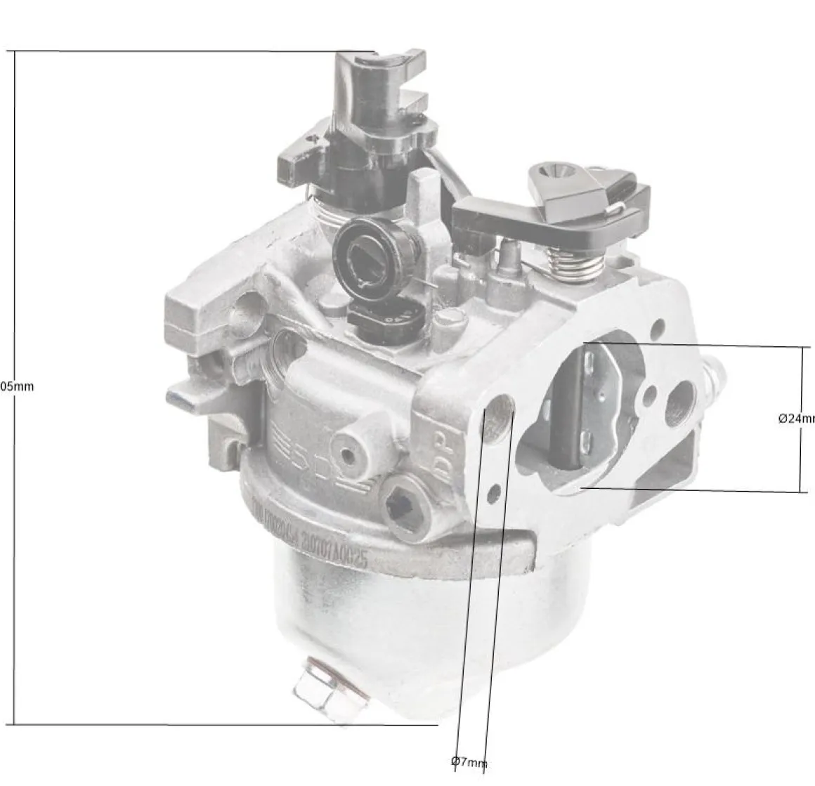Gaźnik Loncin LC1P61FACZĘŚĆ ORYGINALNA 170020454-0002