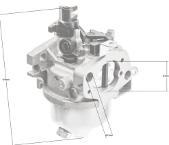 Gaźnik Loncin LC1P65FC CZĘŚĆ ORYGINALNA 170021144-0001