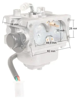 Gaźnik Loncin LC2P77F CZĘŚĆ ORYGINALNA 170022434-0001