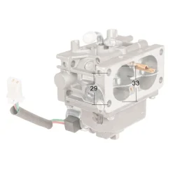 Gaźnik Loncin LC2V80(T231) CZĘŚĆ ORYGINALNA