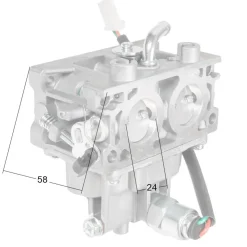 Gaźnik Loncin 2P80F CZĘŚĆ ORYGINALNA