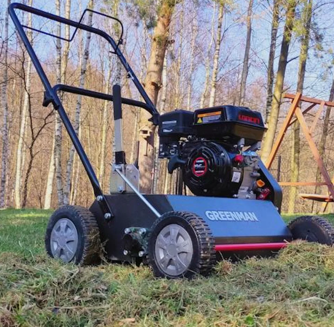 GEENMAN LYS46 WERTYKULATOR SPALINOWY DO TRAWY PROFI 46CM