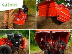 Glebogryzarka przeciwbieżna Cedrus GL03 PRO B&S 6,5KM Briggs