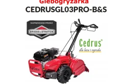 Glebogryzarka przeciwbieżna Cedrus GL03 PRO B&S 6,5KM Briggs