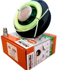 GŁOWICA DO KOS ŻYŁKOWA OLEO-MAC LOAD&GO 130mm x 3mm EXTRALIFE M10x1.25 LHF z metalowym pokrętłem EFCO 63129015 - OFICJALNY DYSTRYBUTOR - AUTORYZOWANY DEALER OLEO MAC