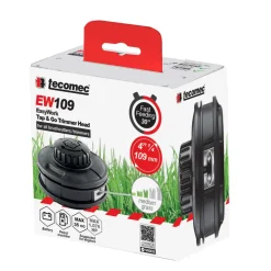 GŁOWICA ŻYŁKOWA TECOMEC LOAD&AMP;GO 2.4 MM Ø109 MM 50729004