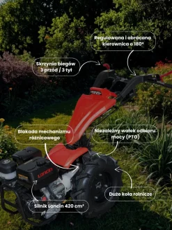 Grass GT390 TRAKTOREK TRAKTOR JEDNOOSIOWY MIKROCIĄGNIK GLEBOGRYZARKA DZIK WOM JANSEN AGRO GRILLO MURATORI EWIMAX - OFICJALNY DYSTRYBUTOR - AUTORYZOWANY DEALER GRASS